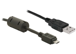 Delock kabel USB 2.0 konektor A samec/ microUSB samec délka 1m (82299)