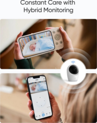 Dětská chůvička Anker eufy E21, 4K bílá