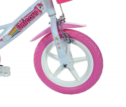 Dino 124GLN potisk Unicorn 12" 2022 dětské kolo