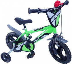 Dino bikes 412UL zelená 12" 