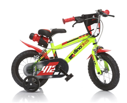  Dino sportovní kolo 12" svítivě žluté