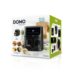 DOMO DO542FR Horkovzdušná fritéza s průzorem 4 l