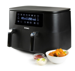DOMO DO546FR Dvojitá horkovzdušná fritéza 3+6 l