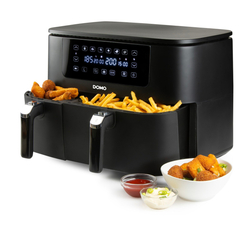 DOMO DO546FR Dvojitá horkovzdušná fritéza 3+6 l