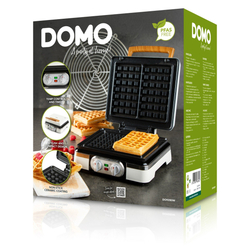 DOMO DO9280W Vaflovač 4x7 s termostatem a časovačem