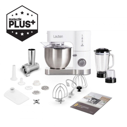 Lauben Kitchen Machine 1200WT - víceúčelový kuchyňský robot, bílý