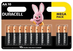 Duracell Basic alkalická baterie, 10 ks (AA)