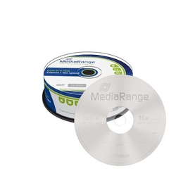 DVD-R MediaRange 4,7GB  16x SPINDL (25pack)