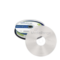 DVD-R MediaRange 4,7GB 16xm SPINDL (10pack)