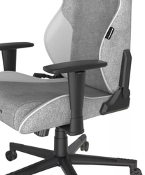 DXRacer GLADIATOR šedo-bílá (látková)