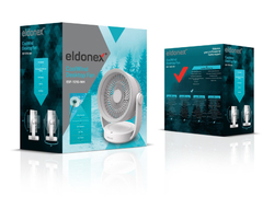ELDONEX CoolWind stolní ventilátor BÍLÝ