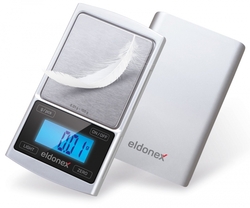 ELDONEX DiamondPro přesná setinová váha (0.01g), stříbrná