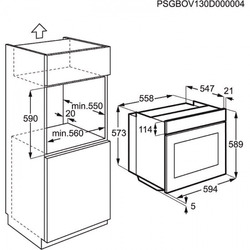 Electrolux EOB3400BOR