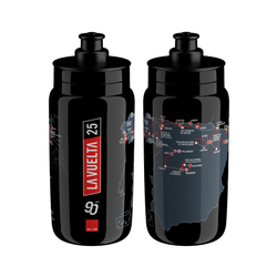 ELITE láhev FLY VUELTA 25´, 550 ml, černá mapa