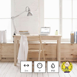 Emos prodlužovací kabel 1,4 m / 2 zásuvky+2×USB-A+1×USB-C / bílý / PVC / 1,5 mm2