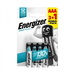 Energizer MAX Plus - Mikrotužka AAA/4 ks - 3+1 zdarma