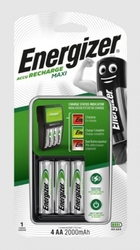 Energizer nabíječka - Maxi + 4AA Power Plus 2000 mAh