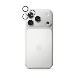 Epico Aluminium Lens Protectors | Čirý obraz | iPhone 17 Pro/17 Pro Max | stříbrná | ochrana proti poškrábání a otiskům prstů | oc