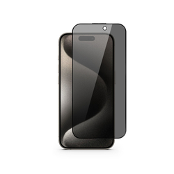 Epico Edge to Edge Privacy Glass IM iPhone 15 Pro - s aplikátorem