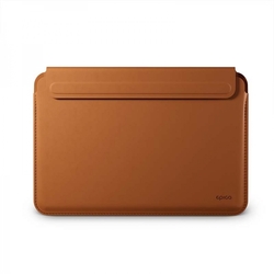 EPICO Kožený obal pro Apple MacBook Air/Pro 13,3" - hnědý