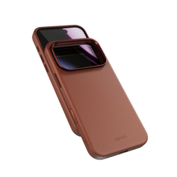 Epico Leather Pro Mag+ Case | iPhone 17 Pro Max | hnědá | Qi2 & MagSafe kompatibilní (ochrana camera island)