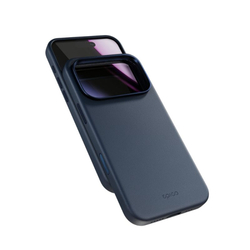 Epico Leather Pro Mag+ Case | iPhone 17 Pro | modrá | Qi2 & MagSafe kompatibilní (ochrana camera island)