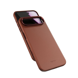 Epico Leather Pro Mag+ Case | iPhone Air | hnědá | Qi2 & MagSafe kompatibilní (ochrana camera island)