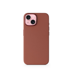 Epico Mag+ kožený kryt iPhone 15 Plus - hnědý