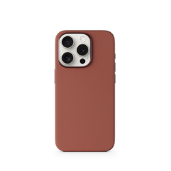 Epico Mag+ kožený kryt iPhone 15 Pro Max - hnědý