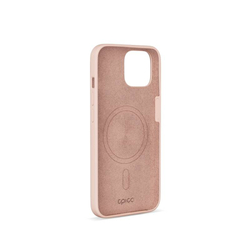 Epico Mag+ Silicone Case for iPhone 15 - MagSafe compatible - růžová