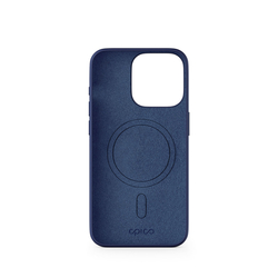 Epico Mag+ Silicone Case for iPhone 15 Pro - MagSafe compatible - modrá