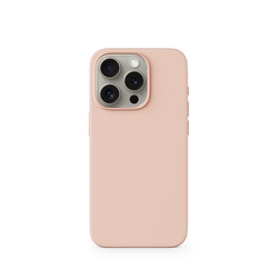Epico Mag+ Silicone Case for iPhone 15 Pro - MagSafe compatible - růžová