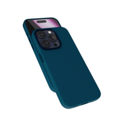 Epico Mag+ Silicone Case Pro iPhone 16 Pro Max - petrolejová modrá