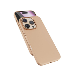 Epico Mag+ Silicone Case Pro iPhone 16 Pro - pouštní titan