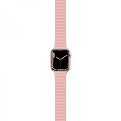 Epico magnetický pásek pro Apple Watch 38/40/41mm - růžový/šedý
