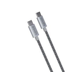 Epico Opletený kabel USB-C na USB-C 1.2m - vesmírně šedý