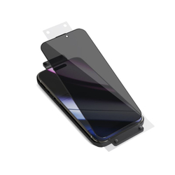 Epico Privacy Glass 3D for iPhone 16 Pro s instalačním rámečkem