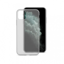 Epico SILICONE CASE iPhone 12 / 12 Pro (6,1") - černá transparentní