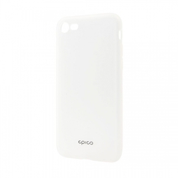 Epico SILICONE CASE iPhone 7/8/SE (2020)/SE (2022) - bílá transparentní