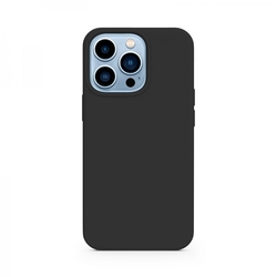 Epico Silikonový kryt na iPhone 13 Pro Max s podporou uchycení MagSafe - černý