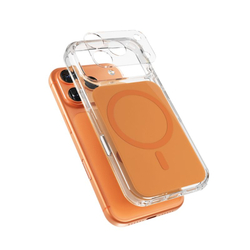 Epico Tile Mag+ Case | iPhone 17 Pro Max | kosmicky oranžová | Qi2 & MagSafe kompatibilní