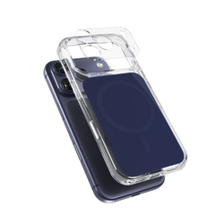 Epico Tile Mag+ Case | iPhone 17 Pro Max | tmavě modrá | Qi2 & MagSafe kompatibilní