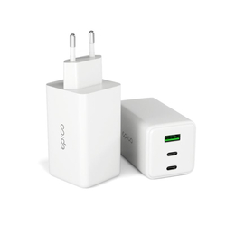 Epico UltraBoost GaN 100W Wall Charger EA100 - bílá