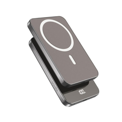 Epico UltraPack 5000mAh Mag+ Wireless Power Bank EM45 - titanová