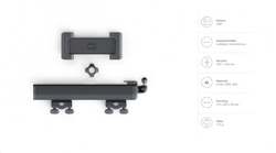 EPICO Výsuvný držák do auta pro Apple iPhone & iPad - černý