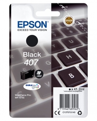 Epson 407 - černá - originál - inkoustová cartridge