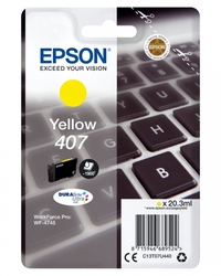 Epson 407 - žlutá - originál - inkoustová cartridge
