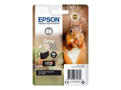 Epson 478XL Claria Photo HD Ink Grey, šedá - originální