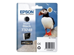 Epson inkoust T3248 Matte Black, matná černá - originální