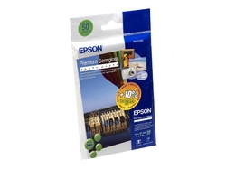 Epson Premium Semigloss Photo Paper 10x15cm, 50 listů, 251g/m2